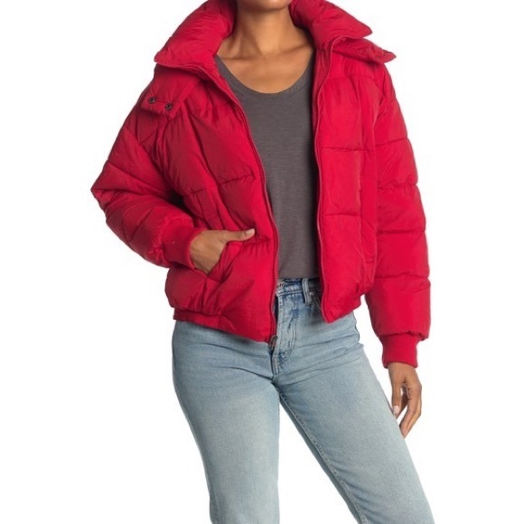 Missy Short Puffer Jacket Sz 